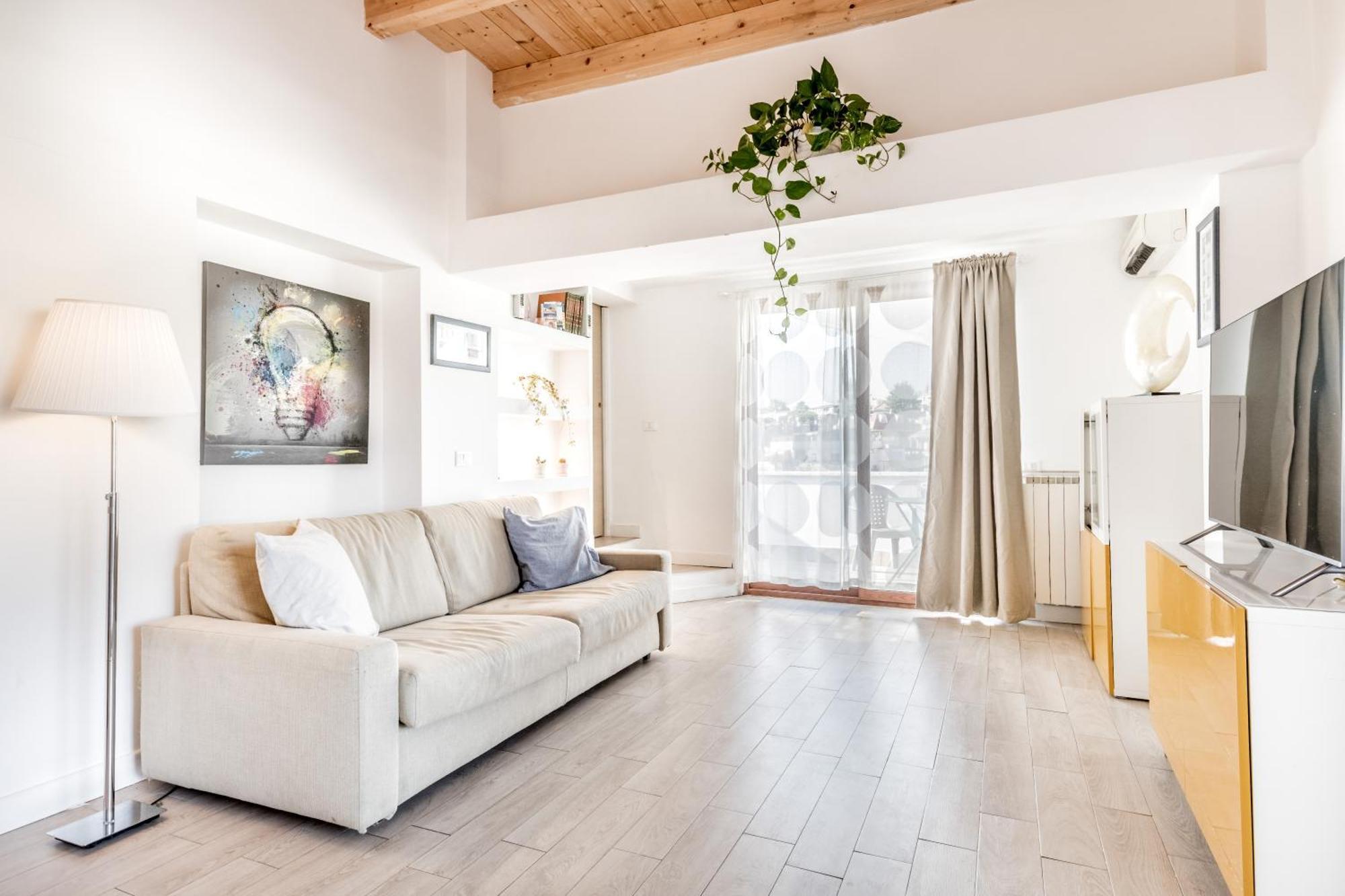 Attico Trilocale In Zona Farnesina Apartment โรม ภายนอก รูปภาพ