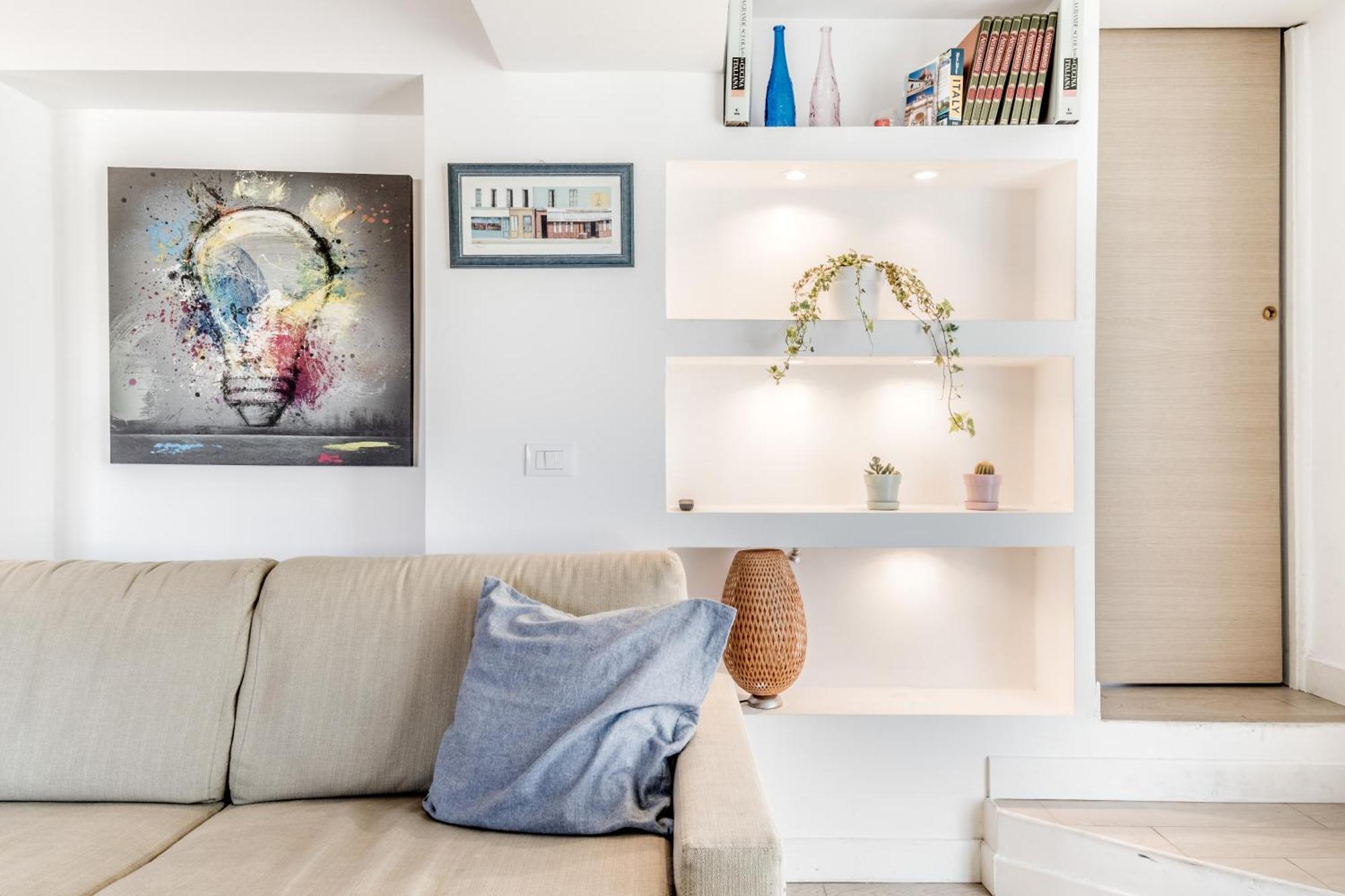 Attico Trilocale In Zona Farnesina Apartment โรม ภายนอก รูปภาพ