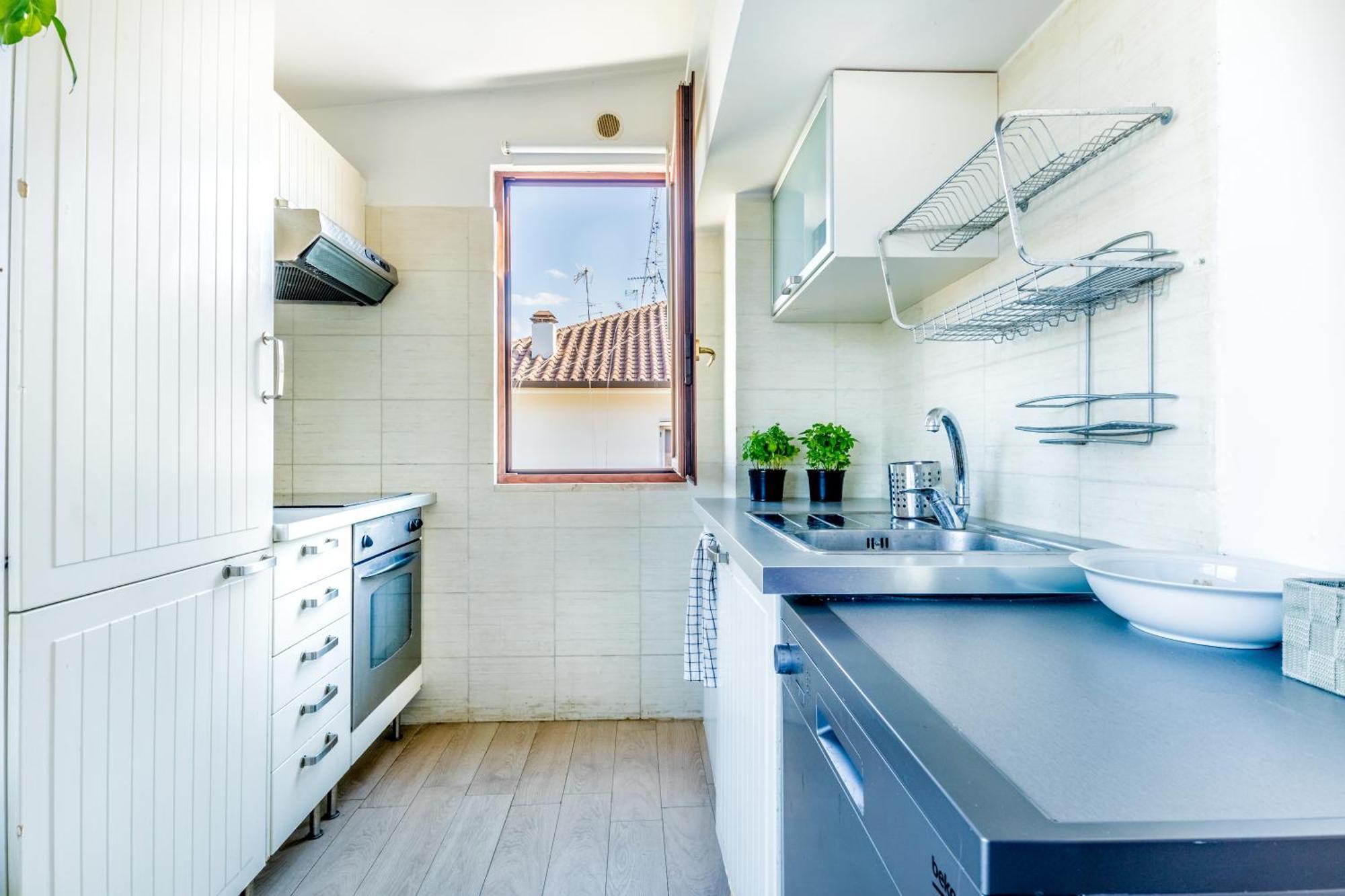 Attico Trilocale In Zona Farnesina Apartment โรม ภายนอก รูปภาพ